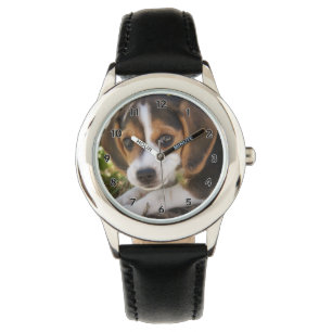 Welpen-HundeBeagle Armbanduhr