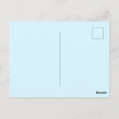 "Welpen in der Sonne" Frohe Postkarte (Rückseite)