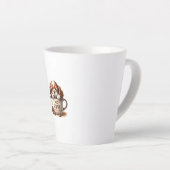 Welpen-Kaffee-Stimmungs-Tasse Milchtasse (Rechte Ecke)