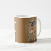 Welpen-Kaffeetasse Clydes Pitbull Kaffeetasse (VorderseiteRechts)