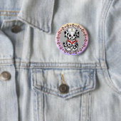 Welpen-Krankenschwester Button (Beispiel)