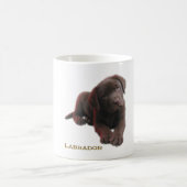 Welpen-Labrador Kaffeetasse (Mittel)