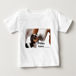 Welpen-Liebe Baby T-shirt