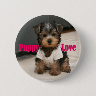 Welpen-Liebe Button