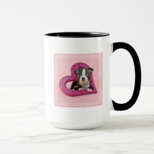 Welpen-Liebe Getty Bild-| Tasse (Rechts)
