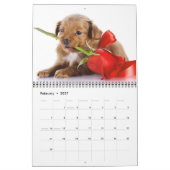 Welpen-Liebe-Kalender Kalender (Feb 2027)