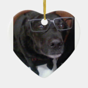 Welpen-Liebe Keramikornament