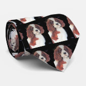 Welpen-Liebe-Krawatte Krawatte (Gerollt)