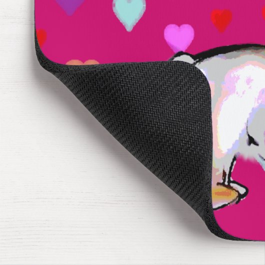 Welpen-Liebe ~ Mousepad (Ecke)