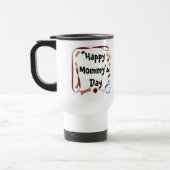 Welpen-Liebe-Tasse der Mutter Tages Reisebecher (Links)
