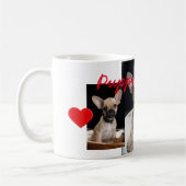 Welpen-Liebe-Tasse Kaffeetasse (Links)