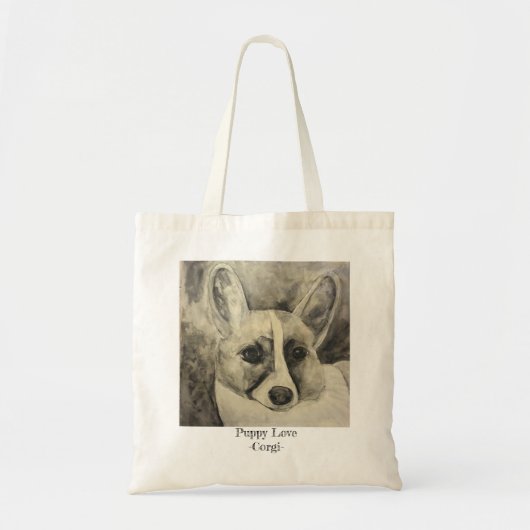 Welpen-Liebecorgi-Tasche Tragetasche (Vorne)
