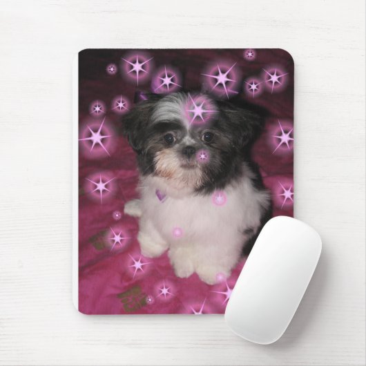 Welpen-LiebeMausunterlage Mousepad (Mit Mouse)