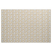 Welpen-Malerei Lhasas Apso - niedliche Stoff (Yard (91,4 cm))