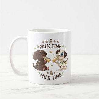 Welpen Milchstunde Kaffeetasse