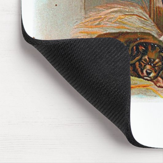 Welpen Mousepad (Ecke)