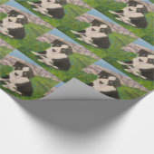 Welpen-Packpapier Geschenkpapier (Ecke)