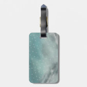 Welpen-Ski-Ferien Gepäckanhänger (Rückseite vertikal)