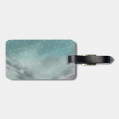 Welpen-Ski-Ferien Gepäckanhänger (Rückseite horizontal)