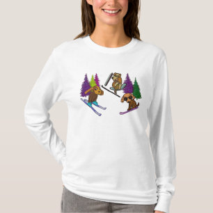 Welpen-Ski-Ferien T-Shirt