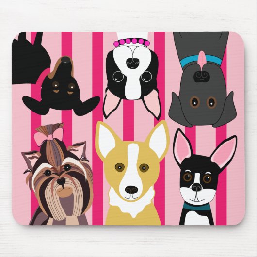 Welpen-Spaß Mousepad (Vorne)