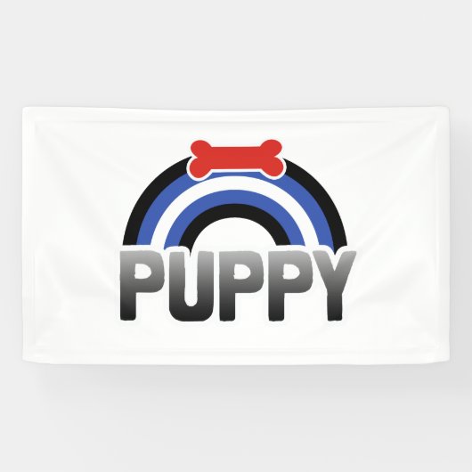 Welpen-Spiel-Stolz Banner (Horizontal)