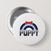 Welpen-Spiel-Stolz Button (Vorne & Hinten)