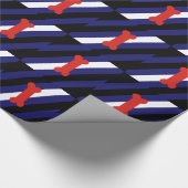 WELPEN-SPIEL-STOLZ-DIAGONALE GESCHENKPAPIER (Ecke)