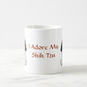 Welpen-Tasse Shih Tzu verehren Kaffeetasse (Mittel)