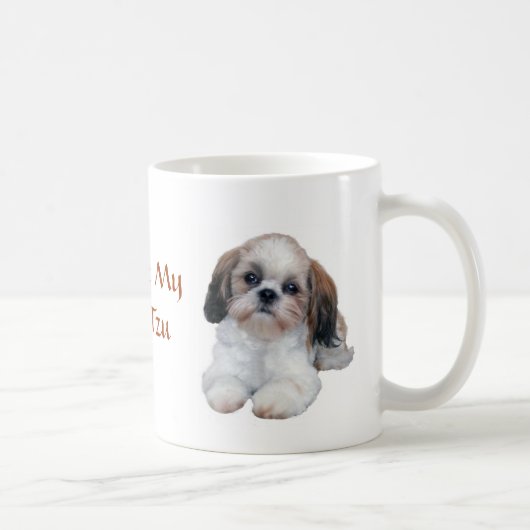 Welpen-Tasse Shih Tzu verehren Kaffeetasse (Rechts)