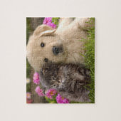 Welpen-u. Kätzchen-Spiel-Puzzlespiel Puzzle (Vertikal)