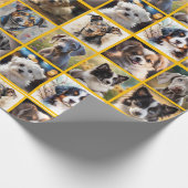 Welpen Überall Geschenkpapier (Ecke)