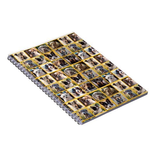 Welpen überall notizblock (Rechte Seite)