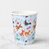 Welpen und Kätzchen Papier Cup Pappbecher (Rechts)