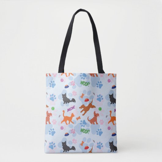Welpen und Kätzchen Tasche (Vorderseite)
