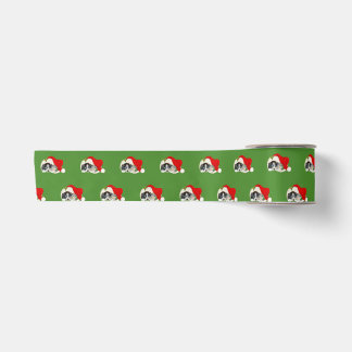 Welpen- und Kätzchen-Variety-Weihnachtsband Satinband