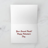 Welpen- und Kitesurfkarte Feiertagskarte (Innenseite)