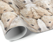 Welpen Valentinstag Packpapier (Rolleneckpunkt)