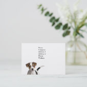 Welpen-Visitenkarte Visitenkarte (Stehend Vorderseite)
