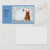 Welpen-Visitenkarte Visitenkarte (Vorne/Hinten)