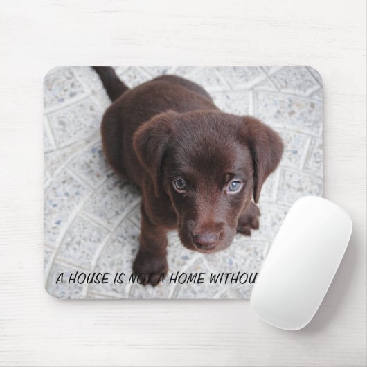 Welpen-Zitat Mousepad (Mit Mouse)