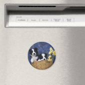 Welpenbild Magnet (In Situ (Geschirrspüler))