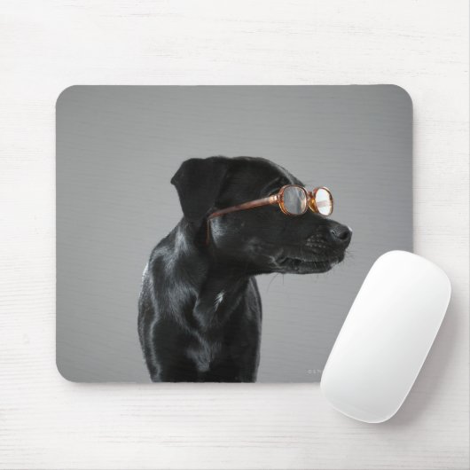 Welpenbrille Mousepad (Mit Mouse)