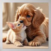 Welpendosenposter Poster (Vorne)