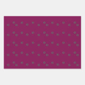 Welpendrucke 2025 geschenkpapier set (Vorderseite 3)