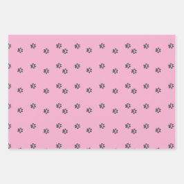 Welpendrucke 2025 geschenkpapier set