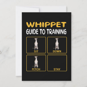 Welpenführer für das Training von Gehorsam bei Hun Dankeskarte