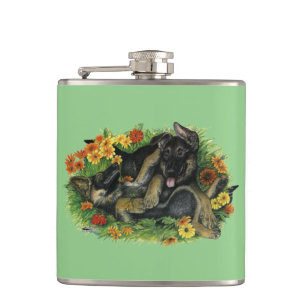 Welpengarten Flachmann