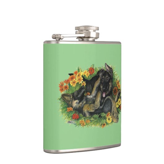 Welpengarten Flachmann (Rechts)