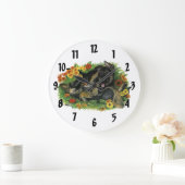Welpengarten Große Wanduhr (Zuhause)